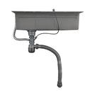 Multifunctional Kitchen Sink with Adjustable Dual Waterfalls