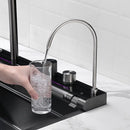 Multifunctional Kitchen Sink with Adjustable Dual Waterfall