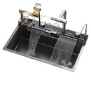 Modern Multifunctional Kitchen Sink with Dual Waterfall 20-in-1