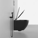Wall-Hung Toilet – Matte Black