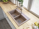 Granite Sink Granitan Duet 75cm with 2 Bowls