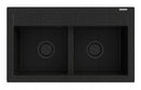 Granitan Duet 75cm Multifunctional Granite Sink with 2 Basins