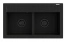 Granitan Duet 75cm Multifunctional Granite Sink with 2 Basins