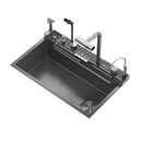 85cm Modern Multifunctional Kitchen Sink with Dual Waterfall 20-in-1