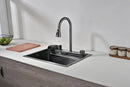 60см Multifunctional Kitchen Sink with Dual Waterfall