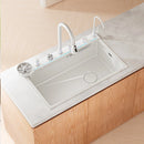 White Kitchen Sink with Fully Customizable Options