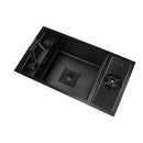 Black Mini Multifunctional Kitchen Sink with Lid