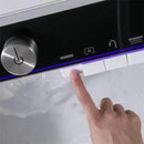 Modern White Multifunctional Kitchen Sink with Double Waterfall
