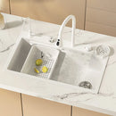 High-Quality Multifunctional White Kitchen Sink