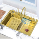 High-Quality Gold Multifunctional Kitchen Sink