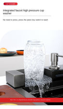 Modern Multifunctional Kitchen Sink with Dual Waterfall