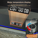 Modern Gold Multifunctional Kitchen Sink with Dual Waterfall W12G