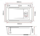 Multifunctional Kitchen Sink 60cm